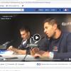 Emisiones facebook-live de ruedas de  prensa, entrenamientos ...