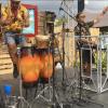 Dj y percusión Market emociona Vilassar 