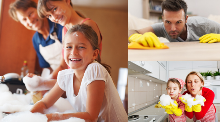 Cómo Mantener la Casa Limpia con Niños y Trabajo