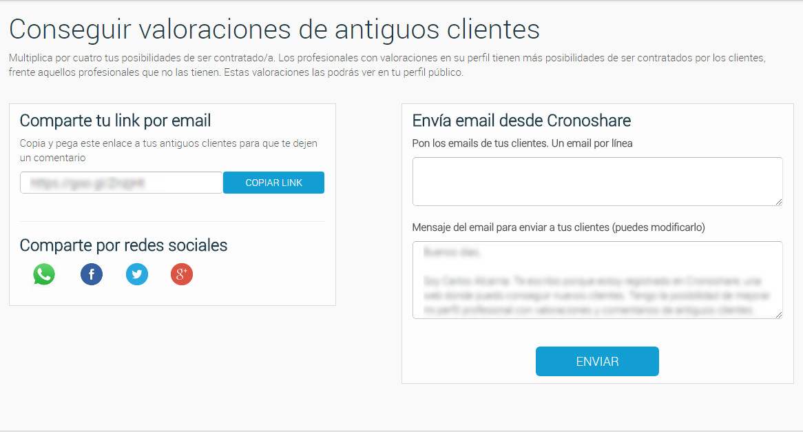 Nuevo: lanzamos las valoraciones externas en Cronoshare