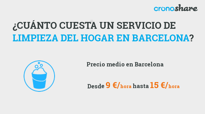 Cuánto cuesta un servicio limpieza en Barcelona? Actualizado a 2021