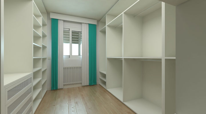 Armarios sin puertas: ¡Todo son ventajas!  Interiores de armarios, Armarios  de dormitorio, Habitación abuhardillada