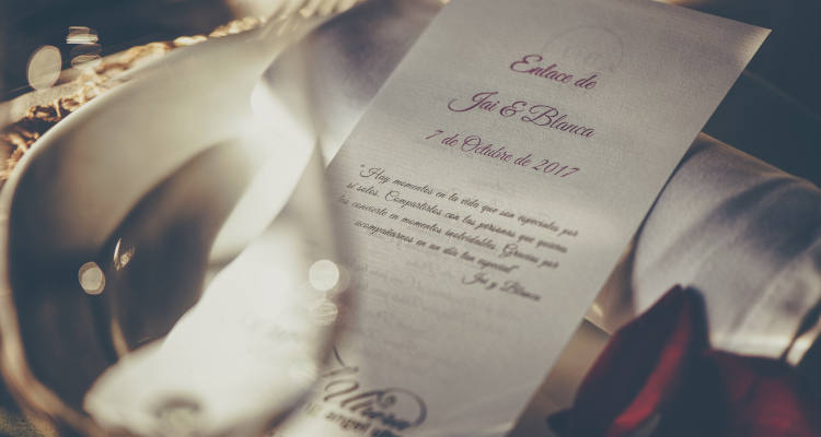 Invitación de boda