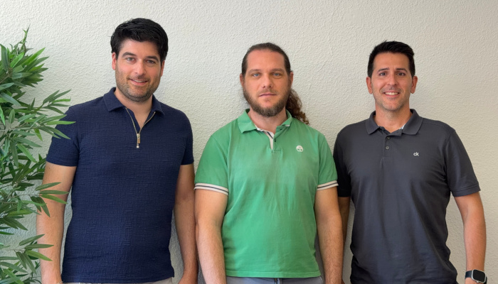 Daniel Samper, Juan Pablo Cloquell y Carlos Alcarria, socios cofundadores de Cronoshare