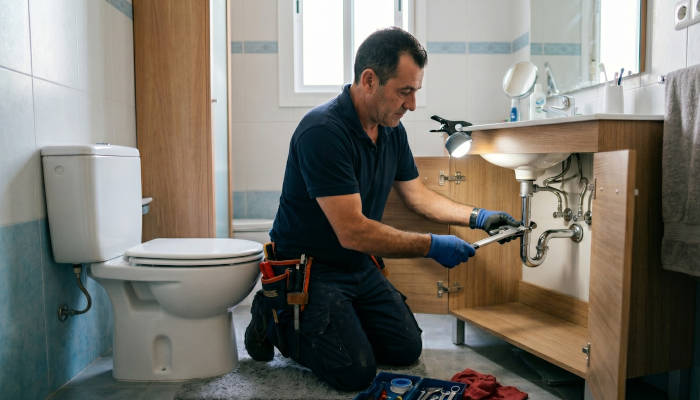 Recreación artificial de servicios de fontanería en Málaga