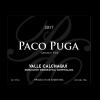 Etiqueta para vino del enólogo argentino Paco Puga