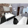 Imagen 3D habitación principal Ceuta