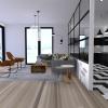 Imagen 3D Salón Cocina