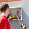 Localizador de fuga con gas traza.