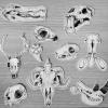Dibujos para tatuar de cráneos de animales