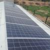 Paneles solares de instalación fotovoltaica