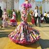 Vestido elaborado para la feria de abril pasada de Sevilla