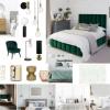 Moodboard inspiración para dormitorio elegante