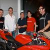 Troy Bayliss con Ducati en Barcelona