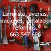 Lampista, averías, reparaciones, instalaciones, reformas.