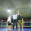 Combate de kickboxing 