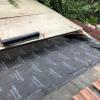 Reparación de tejado con humedad durante años 