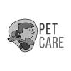 Logo Pet Care - Escala de Grises