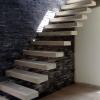 Elegancia escalas flotantes 