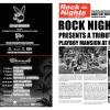 Diseño y maquetación del periódico Rock Nights The News nº3