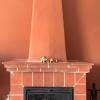 Chimenea Actual unificada a todo el color de la pared