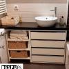 Mueble para lavabo a medida 