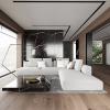SALÓN MODERNO AMUEBLADO