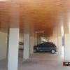 Techo pasadizo edificio decorado madera