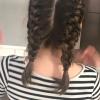 Corte   trenzas niña