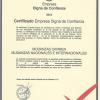 CERTIFICADO DE EMPRESA DIGNA