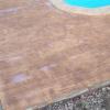 Detalles: bordes, desagües, resina de curado