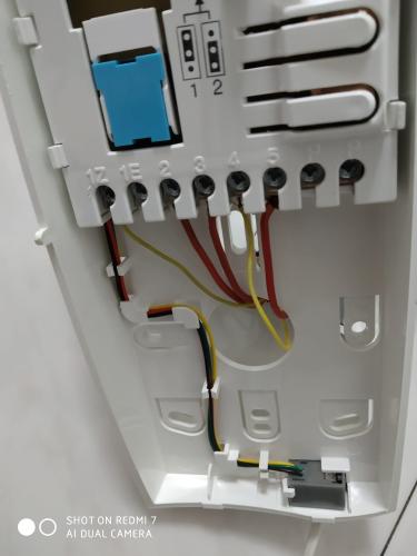 Como son las conexiones al Cambiar telefonillo Tegui - Electricidad del  hogar 