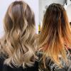 Mechas Foilyage en color beige