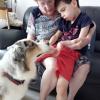 Terapia Canina a domicilio con niño autista. La Garriga.