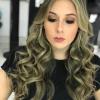 Maquillaje ondas de agua