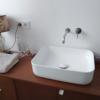 Lavabo con Caños empotrados