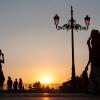 Un helado en la Plaza de Oriente