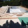 Terraza con piscina ANTES