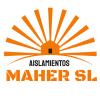 Logo y web AISLAMIENTOS MAHER