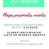 Plazas policia nacional. Modalidad presencial 