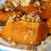 Calabaza con miel y nueces 