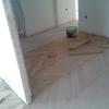 Parquet en espiga pegado