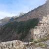 Abans de construir el mur de contenció a Els Omellons. Les Garrigues