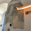 Reparación de pared de yeso en mal estado