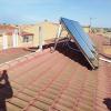 Instalación solar térmica  Tejado