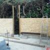 Construccion de caseta de jardin de 2,25 x 6m