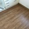 Suelo laminado en cocina