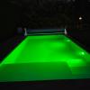 Iluminación RGB piscina