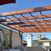 pergola construccion