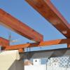 Pergola construccion pino